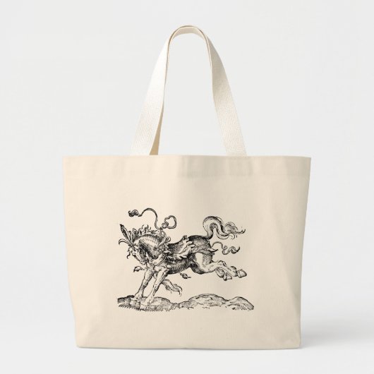 ルネッサンス馬No.6オントートバッグ ラージトートバッグ (正面)