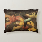 ルネッサンス・アートのシモン・マーミオンによる天使の聖歌隊 アクセントクッション (正面)