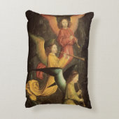 ルネッサンス・アートのシモン・マーミオンによる天使の聖歌隊 アクセントクッション (裏面(縦))