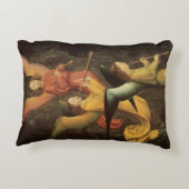 ルネッサンス・アートのシモン・マーミオンによる天使の聖歌隊 アクセントクッション (裏面)