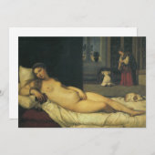 ルネッサンス・アート・ティティアンによるウルビーノのヴィーナス (正面/裏面)