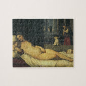ルネッサンス・アート・ティティアンによるウルビーノのヴィーナス ジグソーパズル (横)