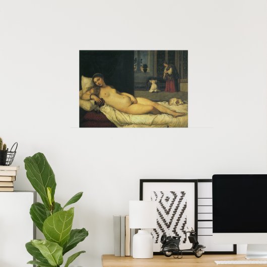ルネッサンス・アート・ティティアンによるウルビーノのヴィーナス ポスター (ホームオフィス)