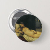 ルネッサンス・アート・ティティアンによるウルビーノのヴィーナス 缶バッジ (正面&裏面)