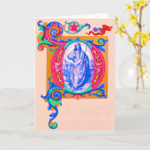 ルネッサンス・イエス カード (黄色い花)