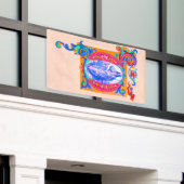 ルネッサンス・イエス 横断幕 (ビルの外側)