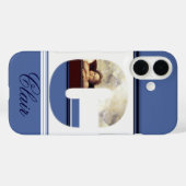 ルネッサンス・エンジェルCレターウィングCherubモノグラム Case-Mate iPhoneケース (裏面 (横))