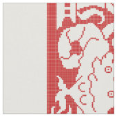 ルネッサンス・ドラゴンズ・ダブル縁ど ファブリック (クローズアップ)