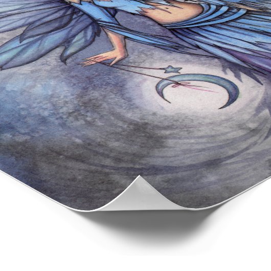 ルネッタムーンフェアリーファンタジーアート ポスター (角)