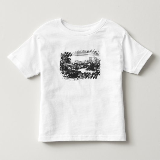 ルネロバートCavelierの建築「Griffon」 トドラーTシャツ (正面)