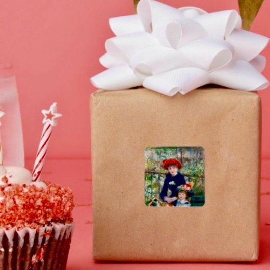 ルネワールの母と子 スクエアシール