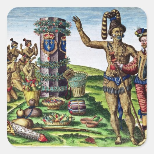 ルネ・グーレーヌ・デ・ラウドニエールとチーフアトーレ スクエアシール (正面)