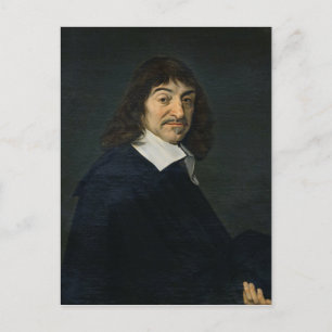 ルネ・デカルトの肖像 1649年頃 ポストカード