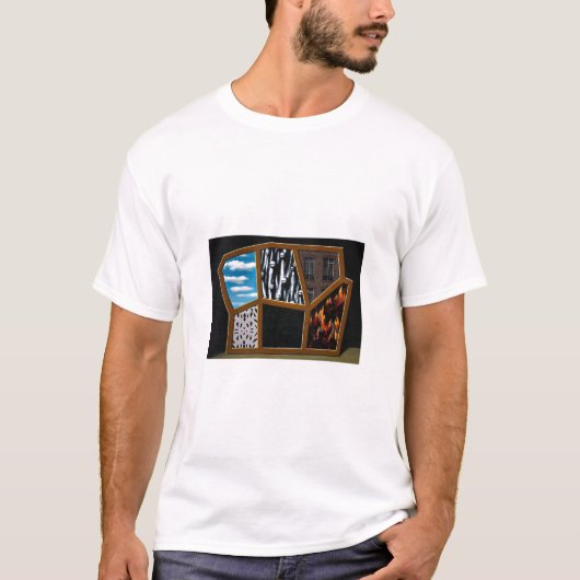 ルネ・マグリット アート Tシャツ (正面)