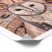 ルネ・ラヴォワによるフクロウとフィランサの妖精 ポスター (角)