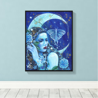 ルネ・L・ラヴォワによる女神の天体アート キャンバスプリント