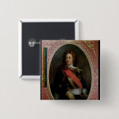 ルネDuguay-Trouin 1736年のポートレート 缶バッジ (正面&裏面)