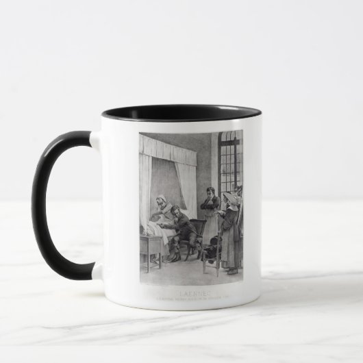 ルネTheophile Hyacinthe Laennec マグカップ (左)