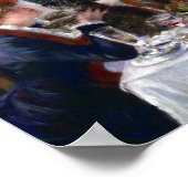 ルノアールによるボートパーティー昼食会 ポスター (角)