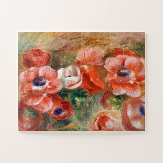 ルノアールのアネモン ジグソーパズル (横)