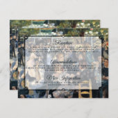 ルノアールのダンスアットルムーランデラガレット エンクロージャーカード (正面/裏面)