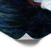 ルノアールのボートパーティーの昼食会(1881年) ポスター (角)