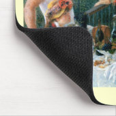 ルノアールのボートパーティーの昼食会（1881年） マウスパッド (コーナー)