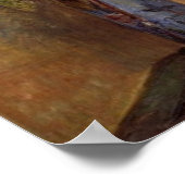 ルノアールのライラックとバラの花 ポスター (角)