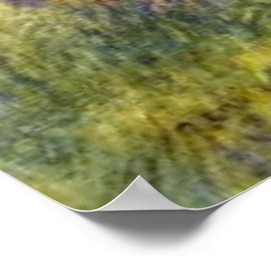 ルノアールの傘を持った日本の若い女性 ポスター (角)