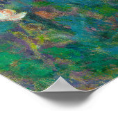 ルノアールの小さな女の子ブルーと散水缶 ポスター (角)