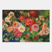 ルノアールの有名な紙シートを包むアートワーク ラッピングペーパーシート (正面3)