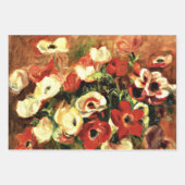 ルノアールの有名な紙シートを包むアートワーク ラッピングペーパーシート (正面)