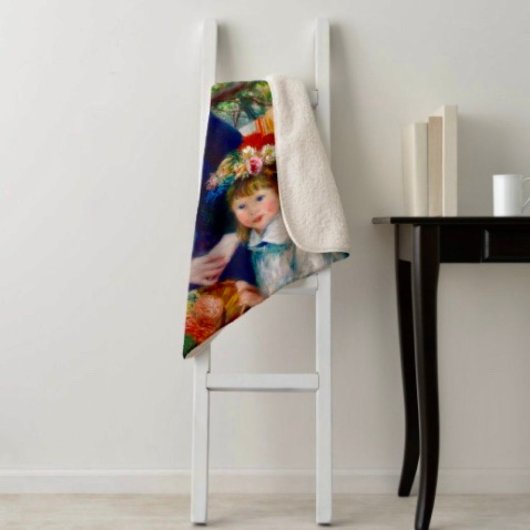 ルノアールの母子 シェルパブランケット