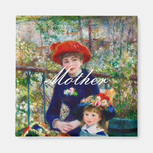 ルノアールの母子 マグネット