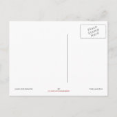 ルノアールの船遊びのパーティー(1881年)の昼食会 インビテーションポストカード (裏面)