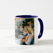 ルノアールの船遊びのパーティー(1881年)の昼食会 マグカップ (正面右)