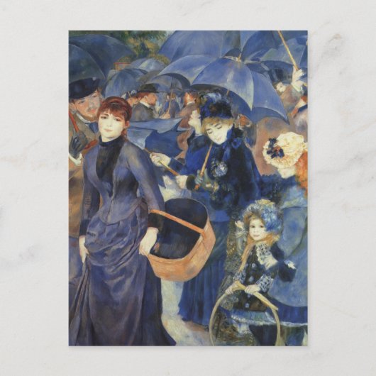 ルノアールはがき – ルノアール絵画 – ファインアート ポストカード (正面)