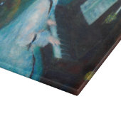 ルノアールウーマンピアノミュージックミュージシャン カッティングボード (角)