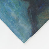 ルノアールウーマンピアノミュージックミュージシャン フリースブランケット (角)