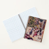 ルノアールスタイル馬絵画内閣 ノートブック (内部)