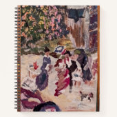 ルノアールスタイル馬絵画内閣 ノートブック (正面)