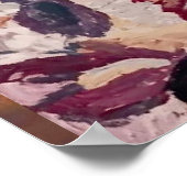 ルノアールスタイル馬絵画内閣 ポスター (角)