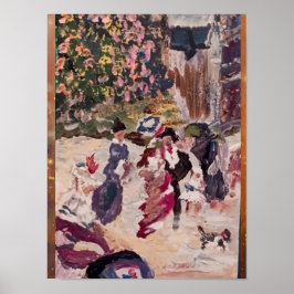 ルノアールスタイル馬絵画内閣 ポスター