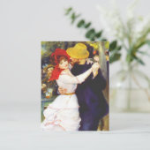 ルノアールダンスアットブーギバルポストカード ポストカード (スタンド正面)