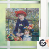 ルノアールツーシスターズテラス感フランスの象主義 ウィンドウサイン (ホーム)