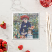 ルノアールツーシスターズテラス感フランスの象主義 スタンダードカクテルナプキン (インサイチュ)