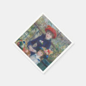 ルノアールツーシスターズテラス感フランスの象主義 スタンダードカクテルナプキン (角)