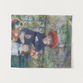 ルノアールツーシスターズテラス感フランスの象主義 タペストリー (正面(横))