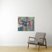 ルノアールツーシスターズテラス感フランスの象主義 タペストリー (インサイチュ(横))