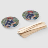 ルノアールツーシスターズテラス感フランスの象主義 ハンドファン (組立なし)